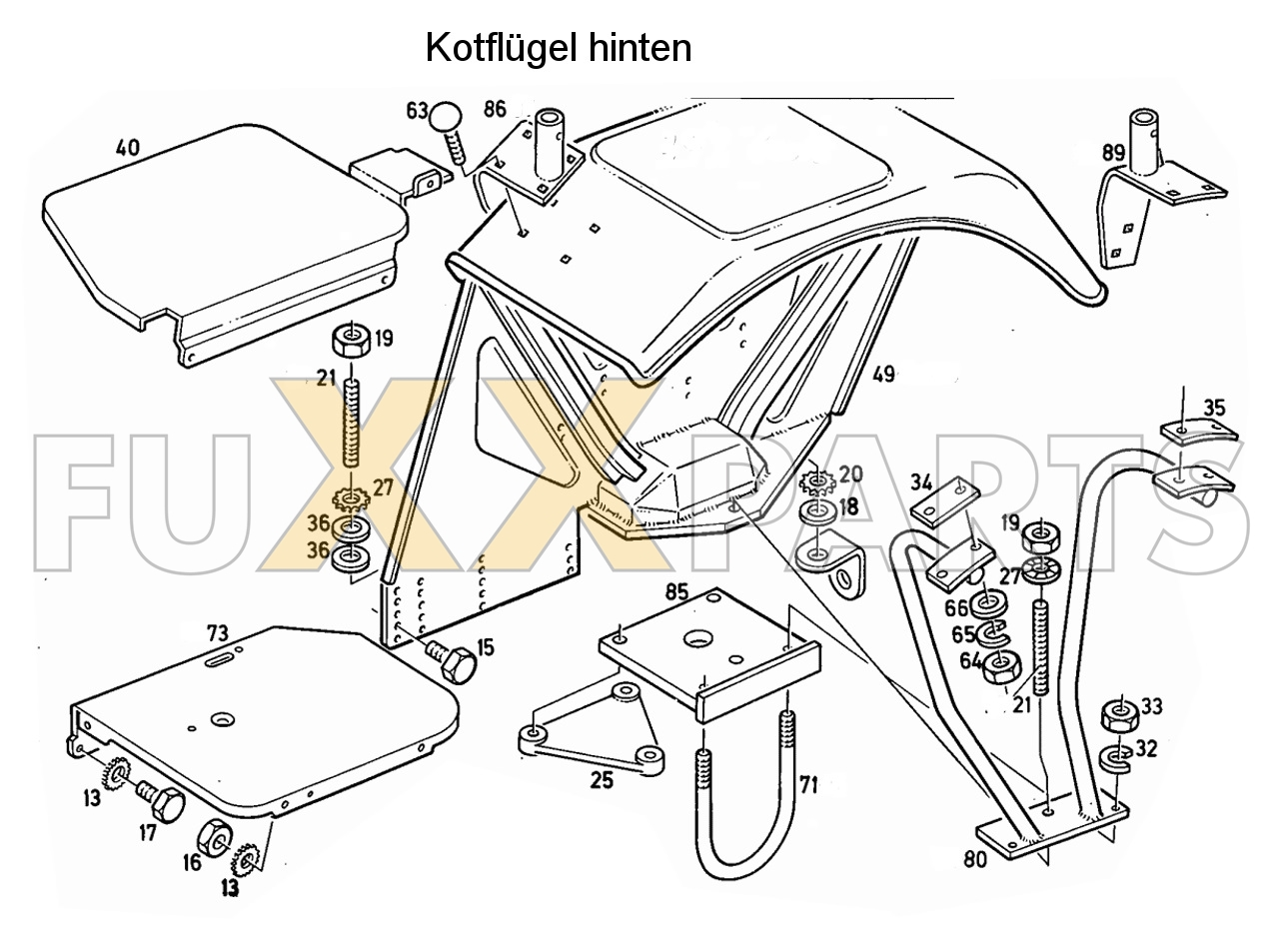 D 4006 Kotfkügel hinten