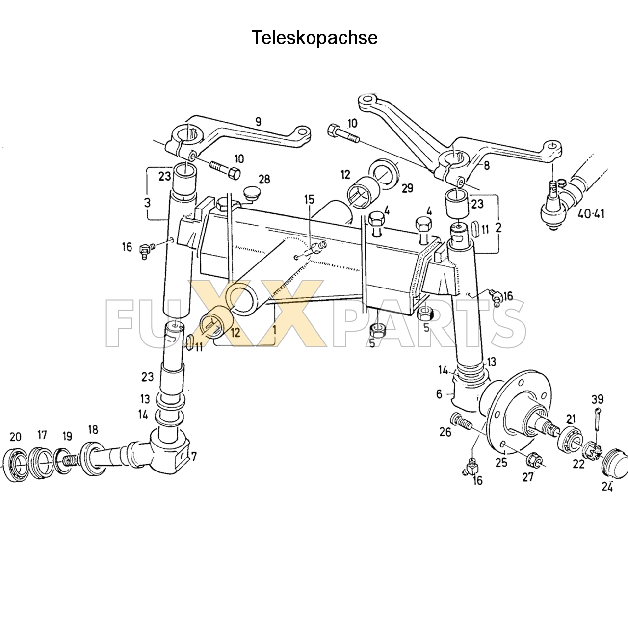 D 6507 Teleskopachse