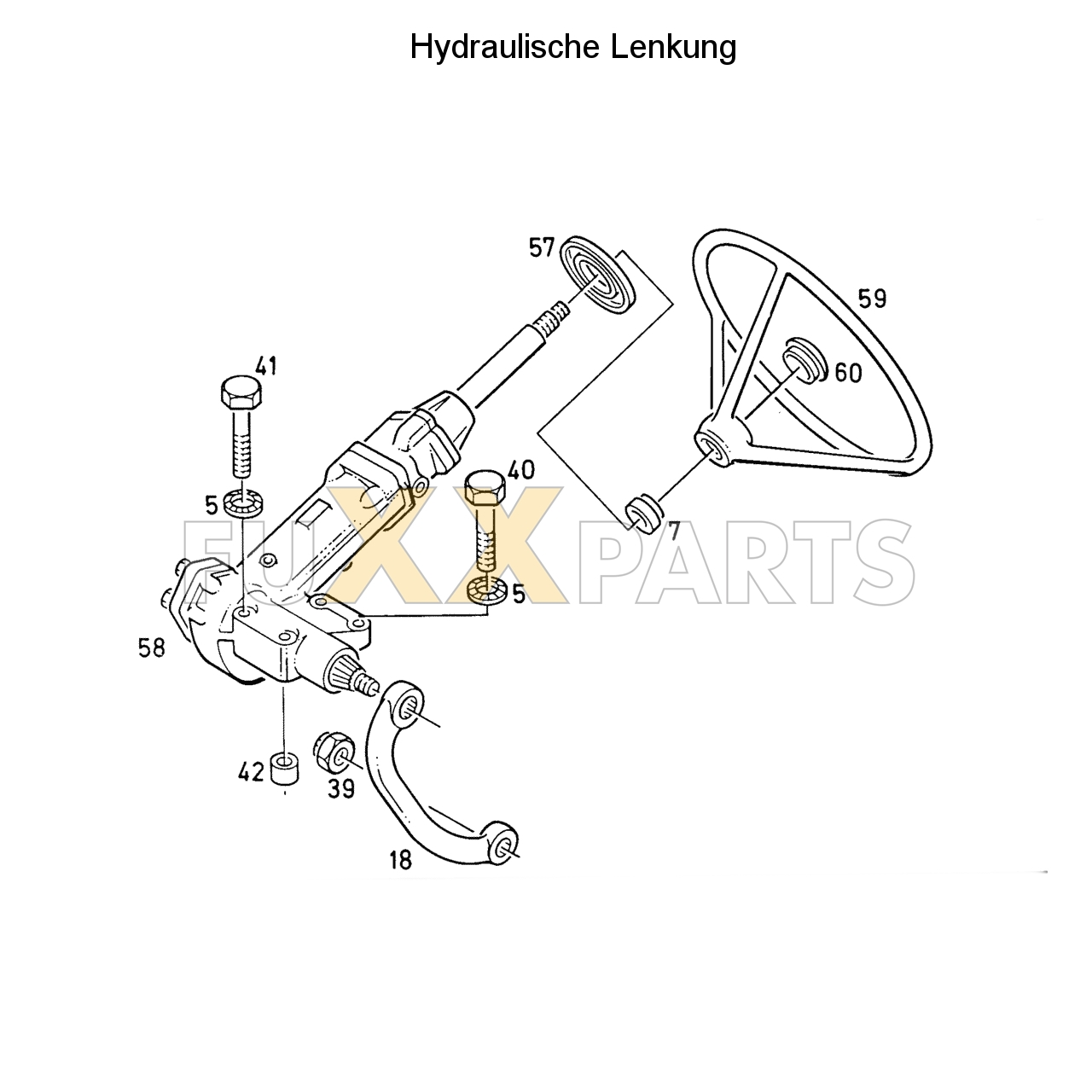 D 4807 Hydraulische Lenkung