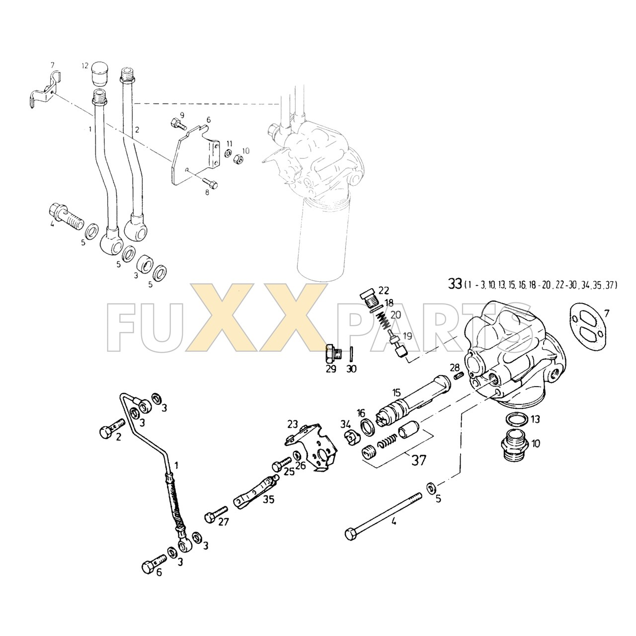 DX 4.10 Ölfilter und Entlüftung 2