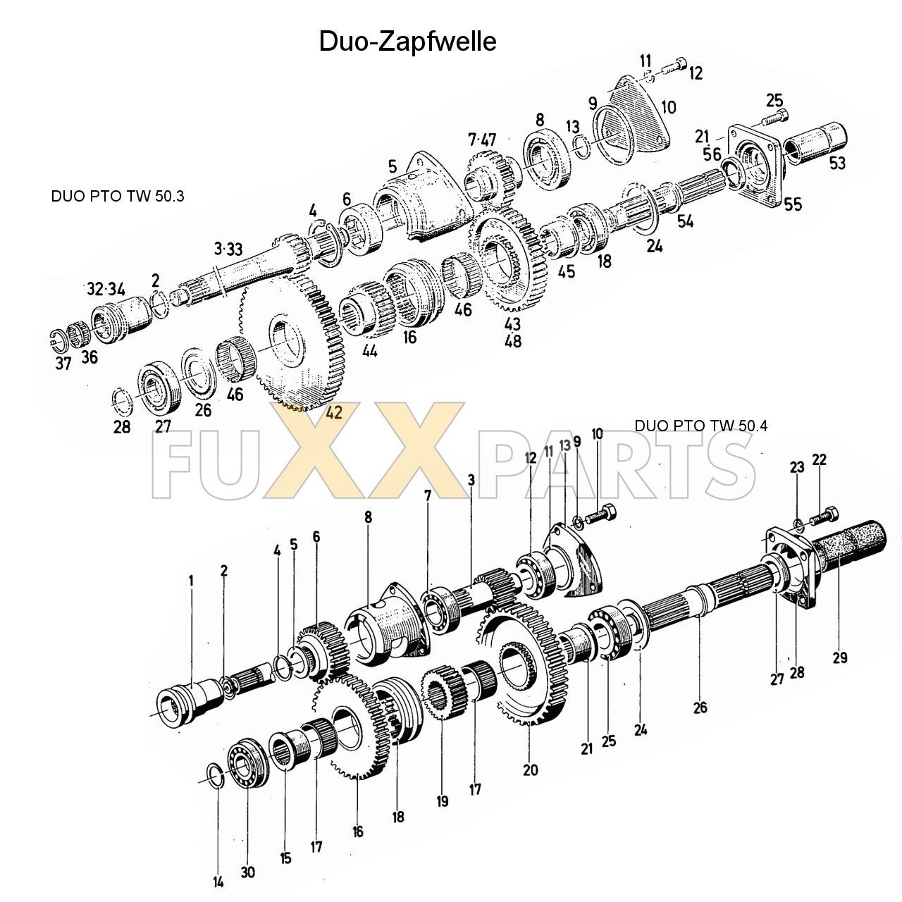 D 6206 Duo Zapfwelle