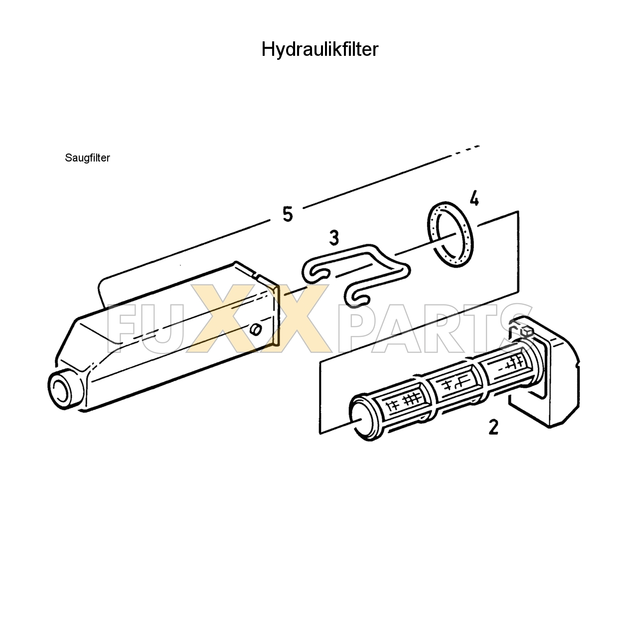 D 6507 C Hydraulikfilter