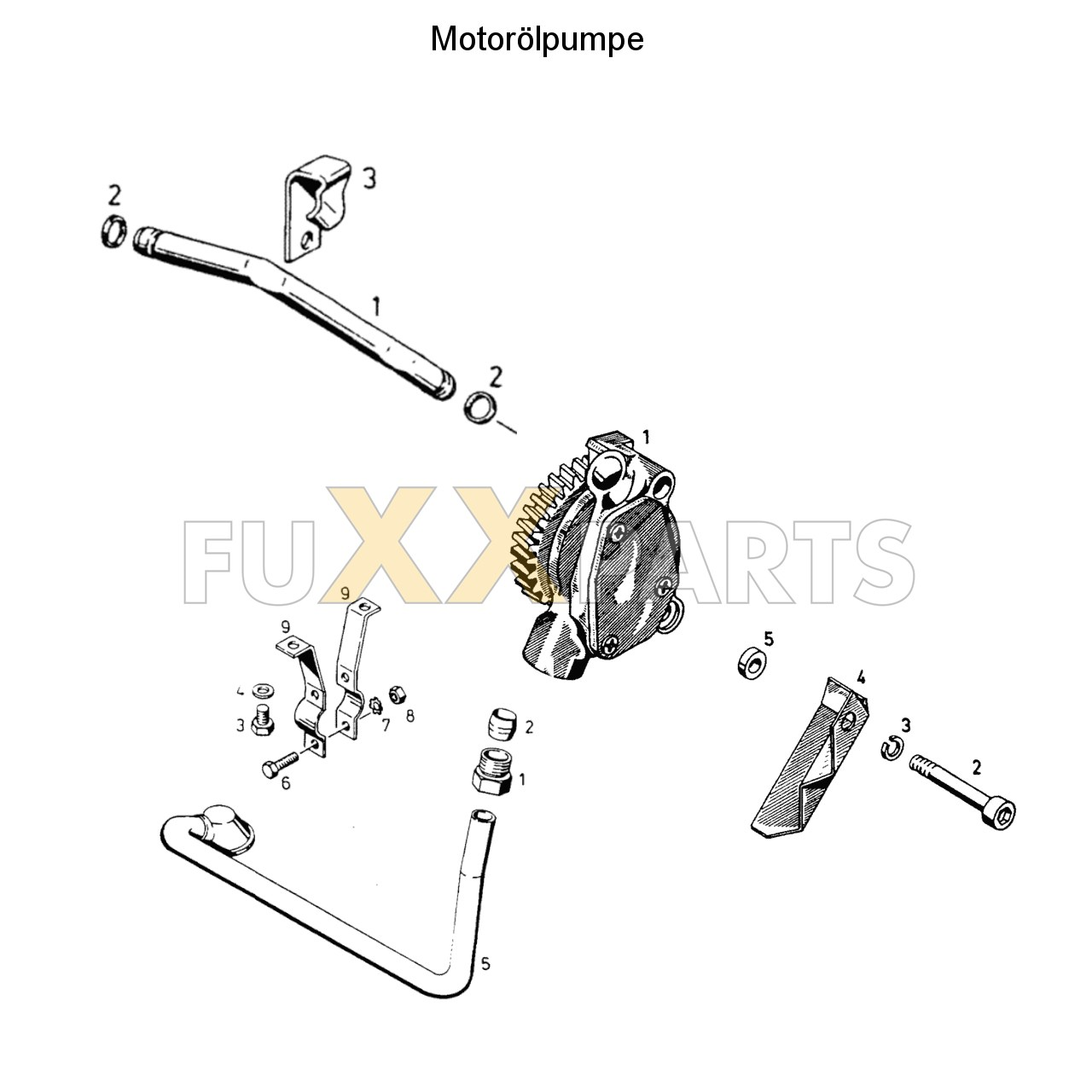 DX 3.70SC Motorölpumpe