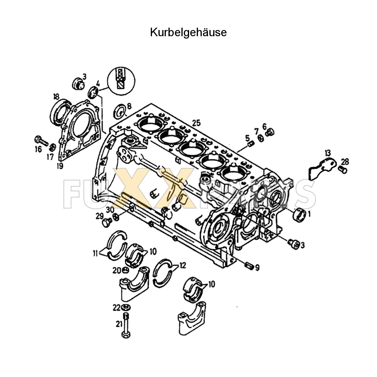 DX 85-78XX Kurbelgehäuse