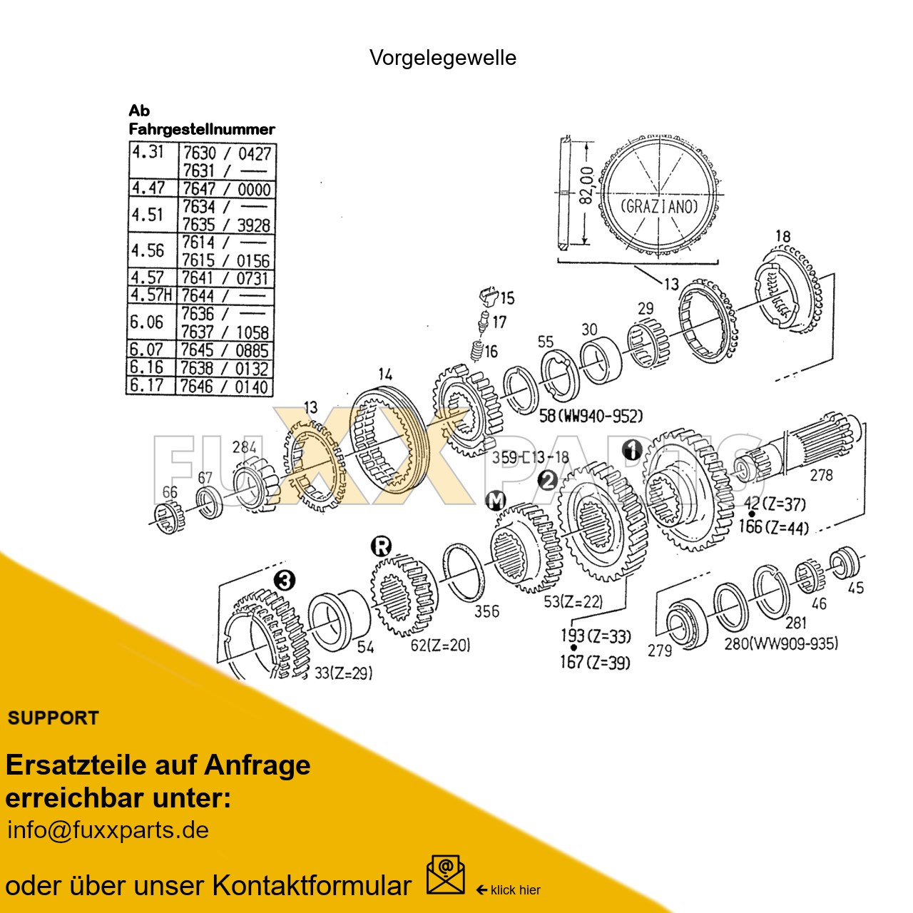 AgroPrima 6.16 Getriebewelle 2