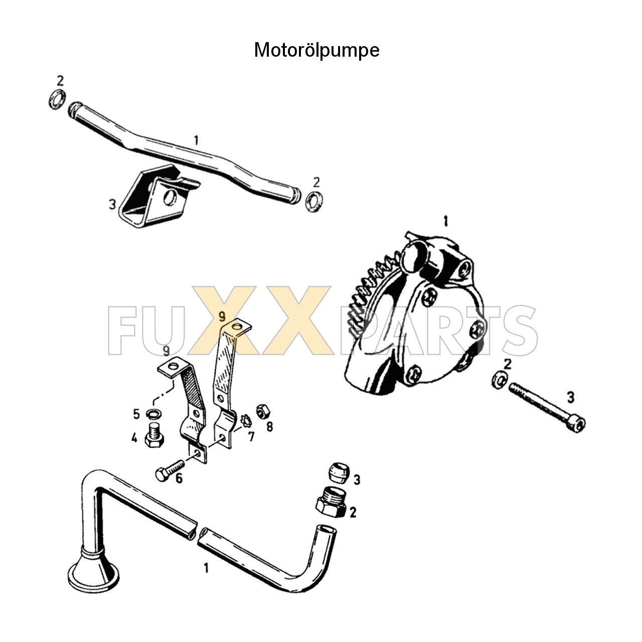 DX 160-76XX Motorölpumpe