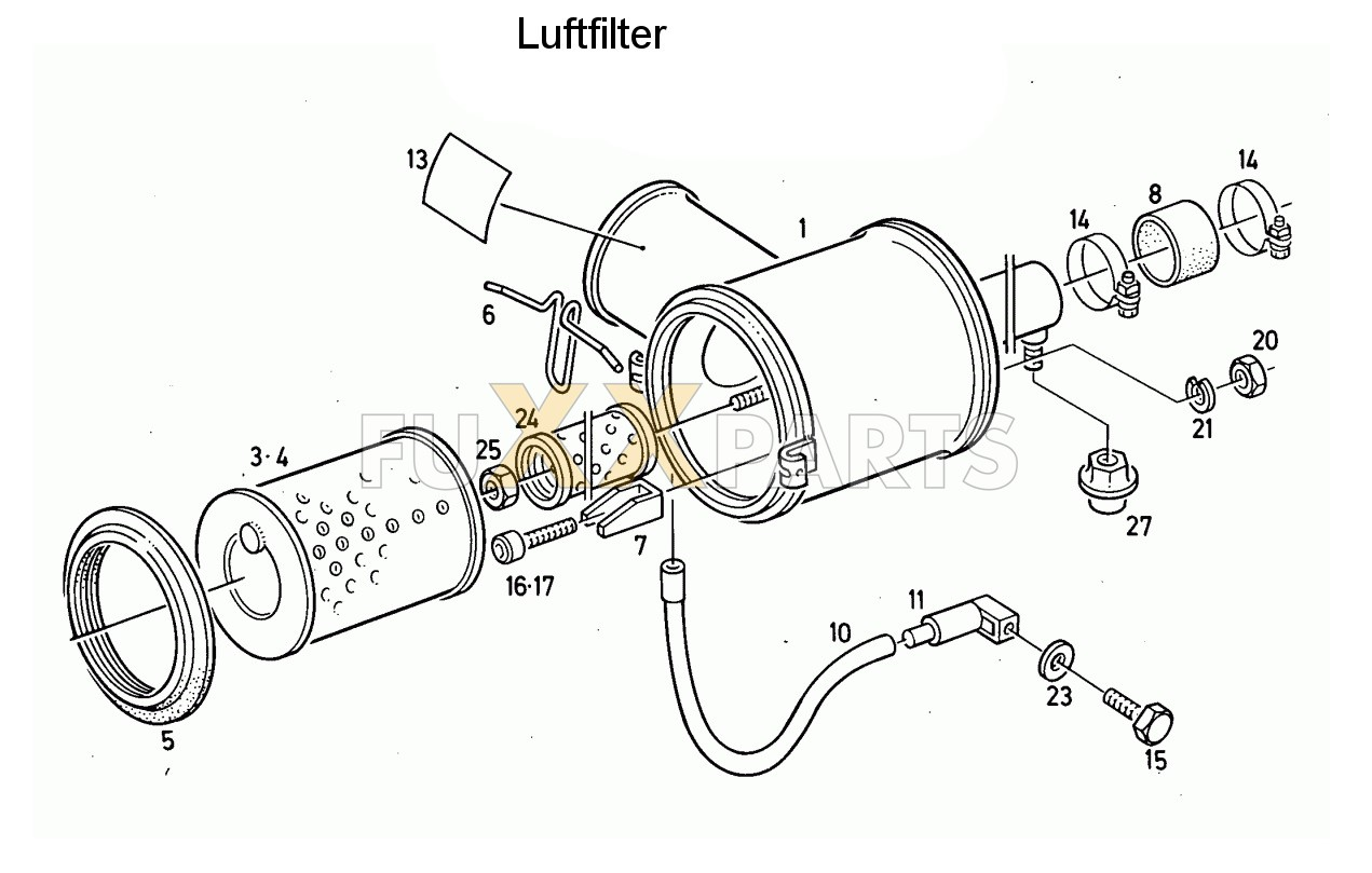 D 5206 Luftfilter