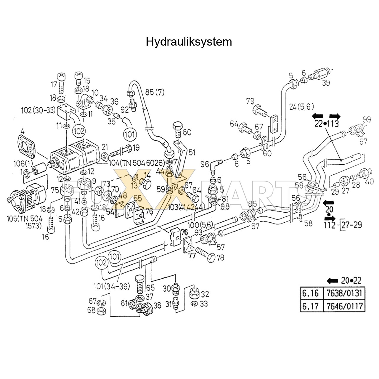 AgroXtra 6.17 Hydrauliksystem 1