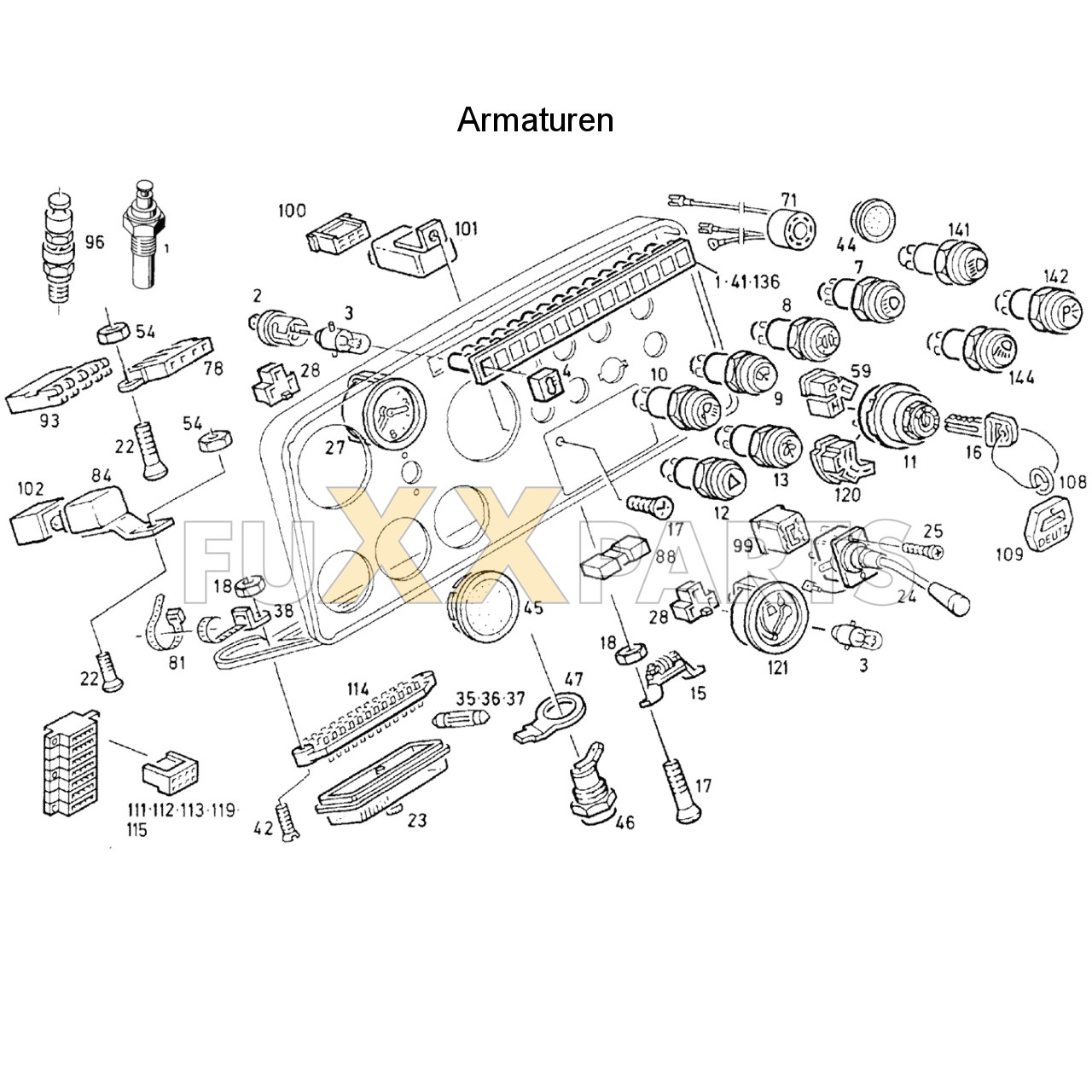 DX 120-78XX Armaturen