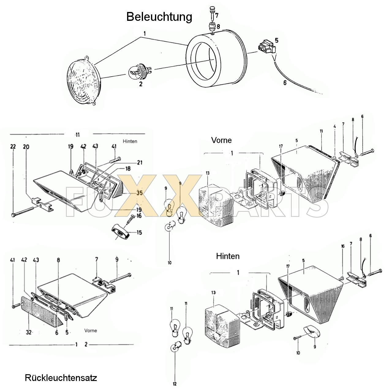 D 4006 Beleuchtung