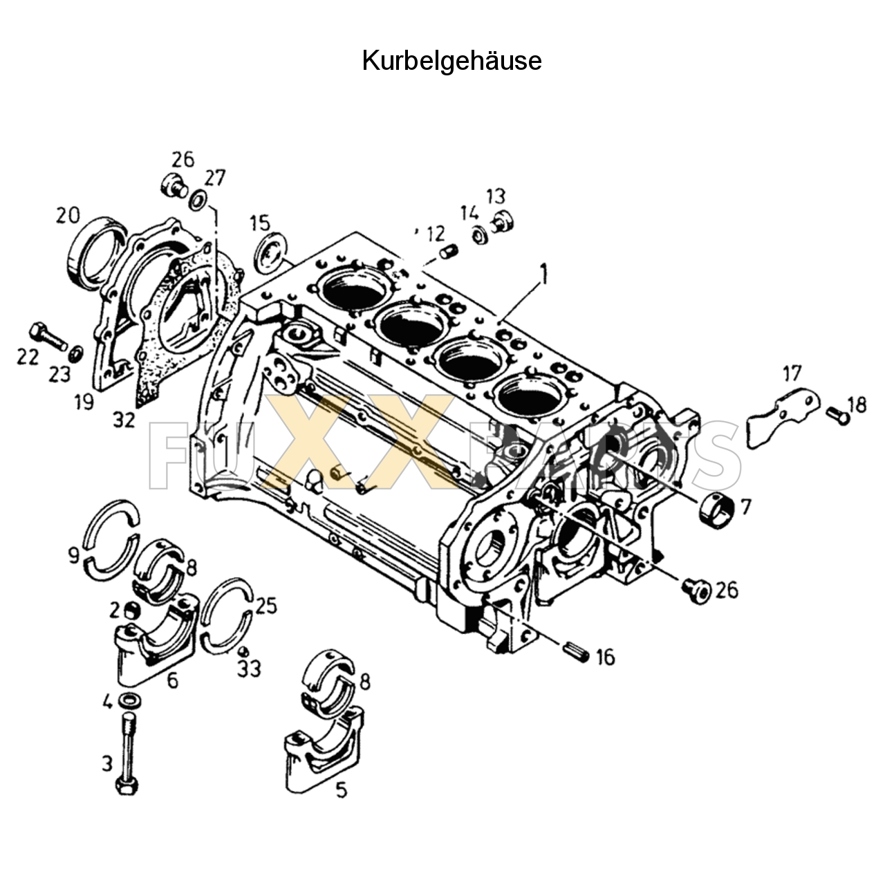 D 6807 Kurbelgehäuse