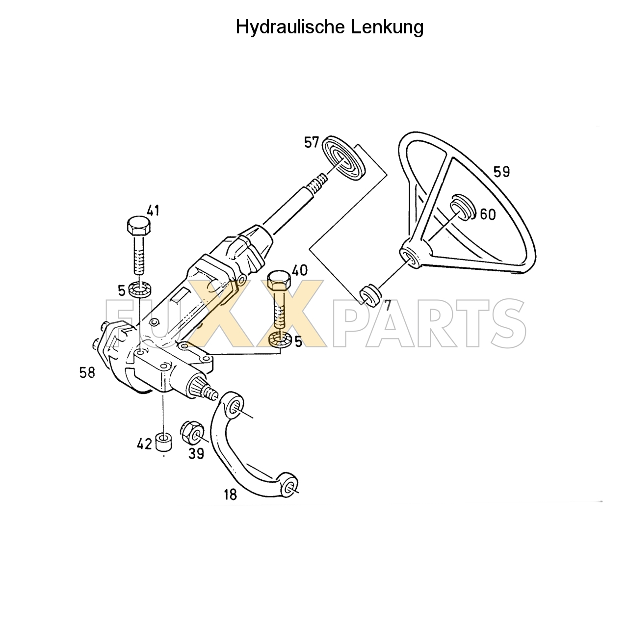 D 6507 Hydraulische Lenkung