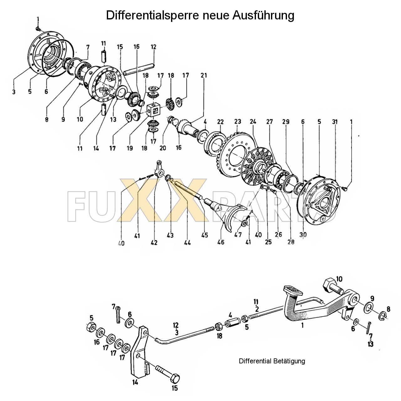 D 10006 Differentialsperre neue Ausführung