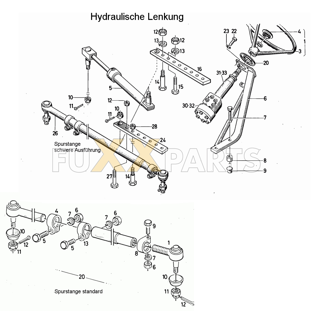 D 13006 Hydraulische Lenkung