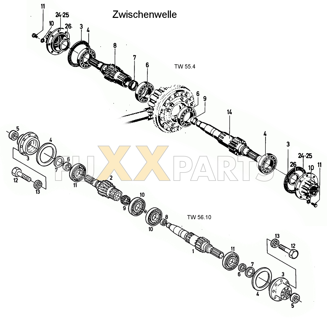 D 7206 Zwischenwelle