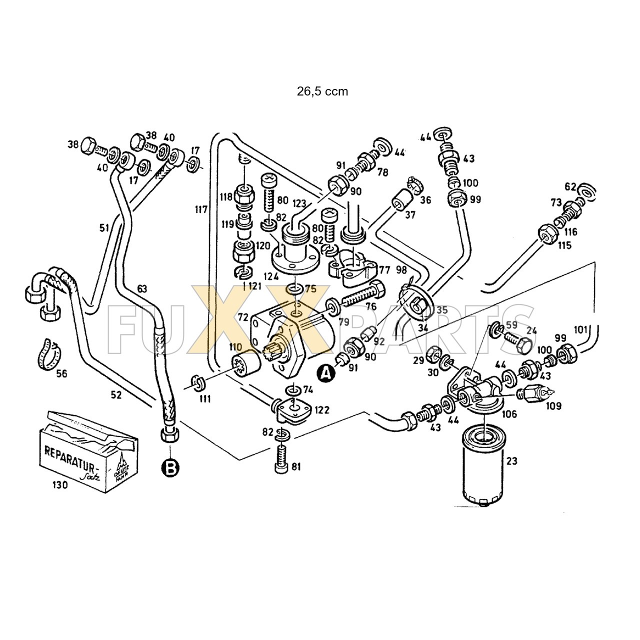 DX 145-76XX Hydrauliksystem 3