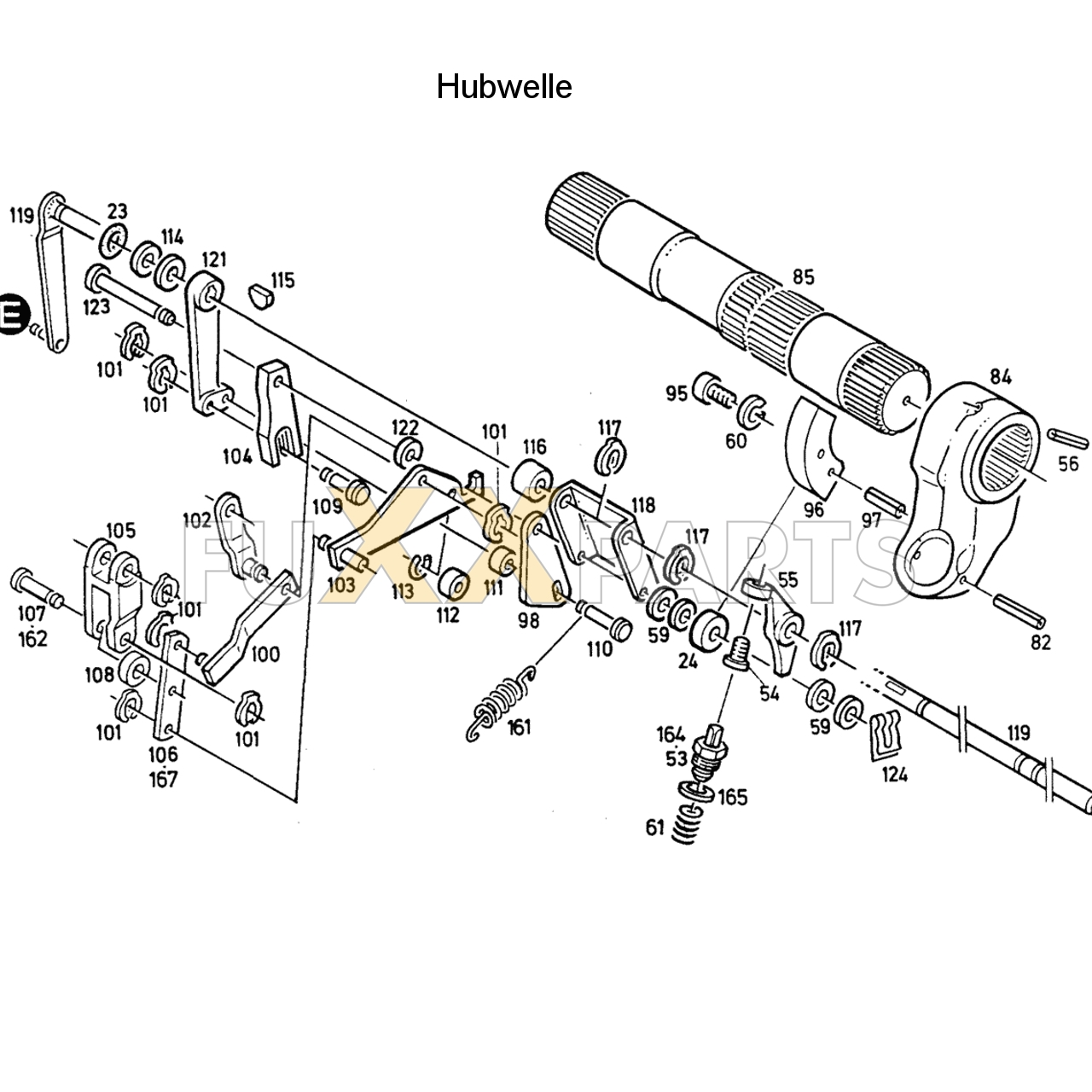 D 4807 C Hubwelle