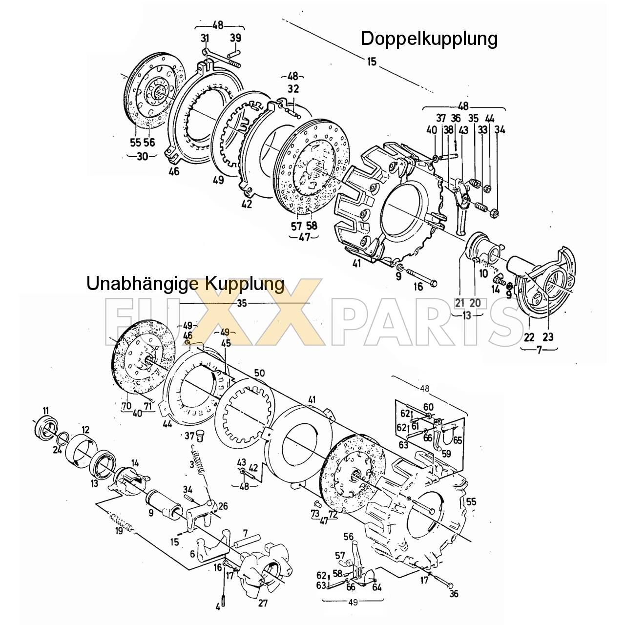 D 6206 Kupplung