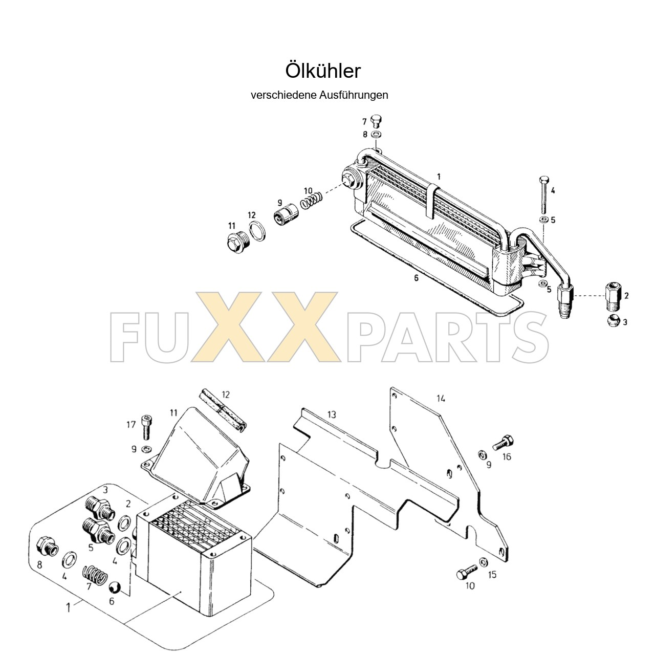 DX 120-76XX Ölkühler