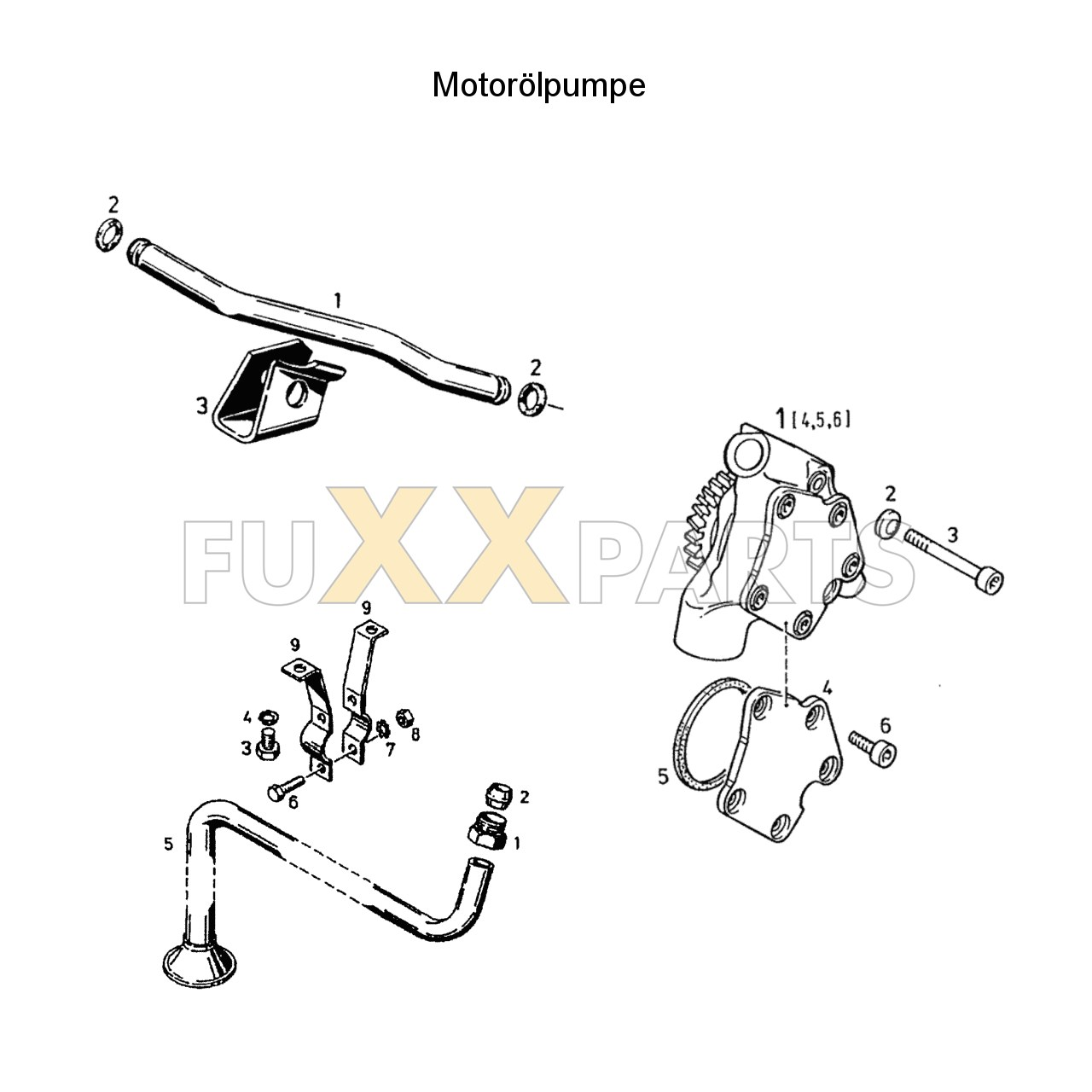 DX 120-78XX Motorölpumpe