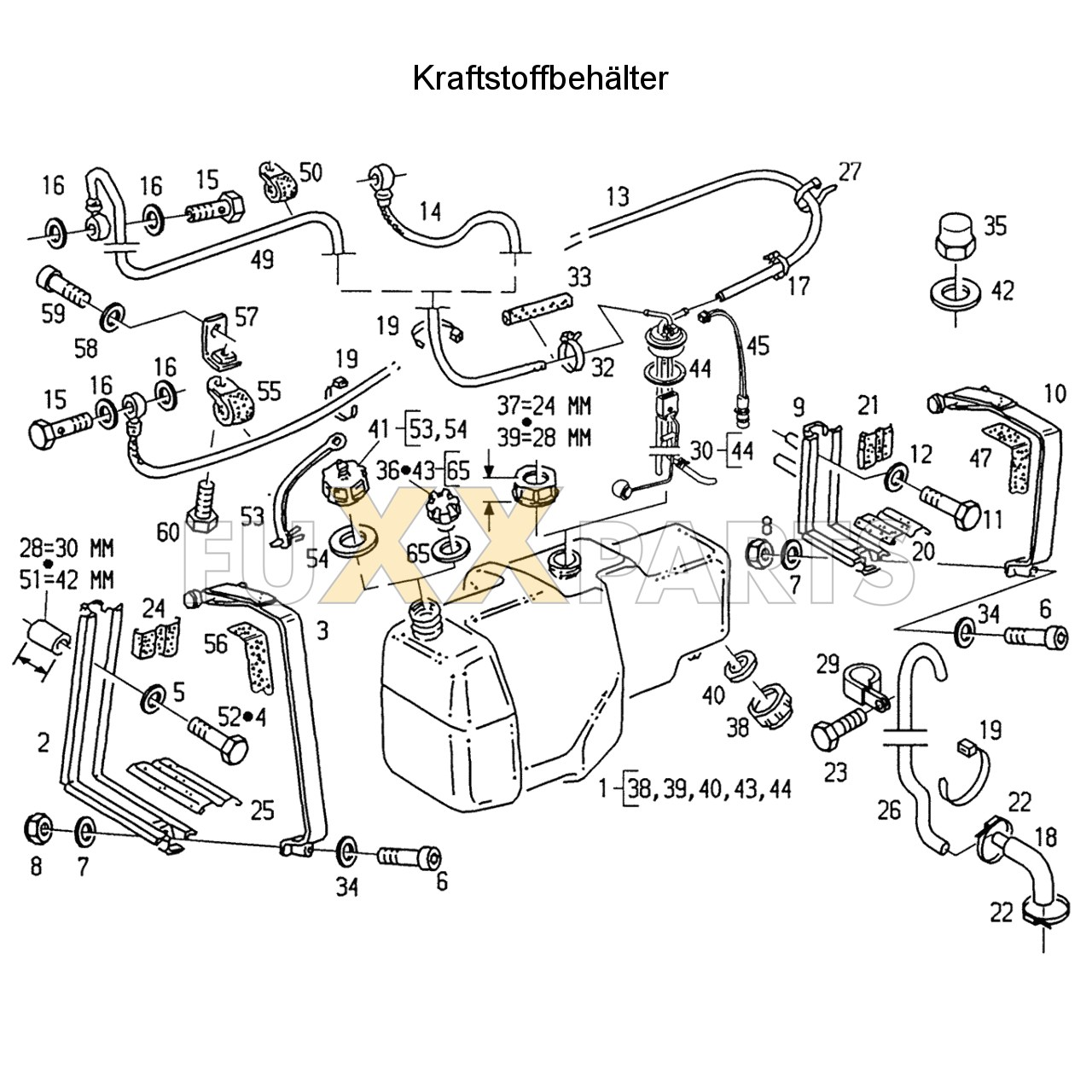 AgroPrima 4.31 Kraftstoffbehälter
