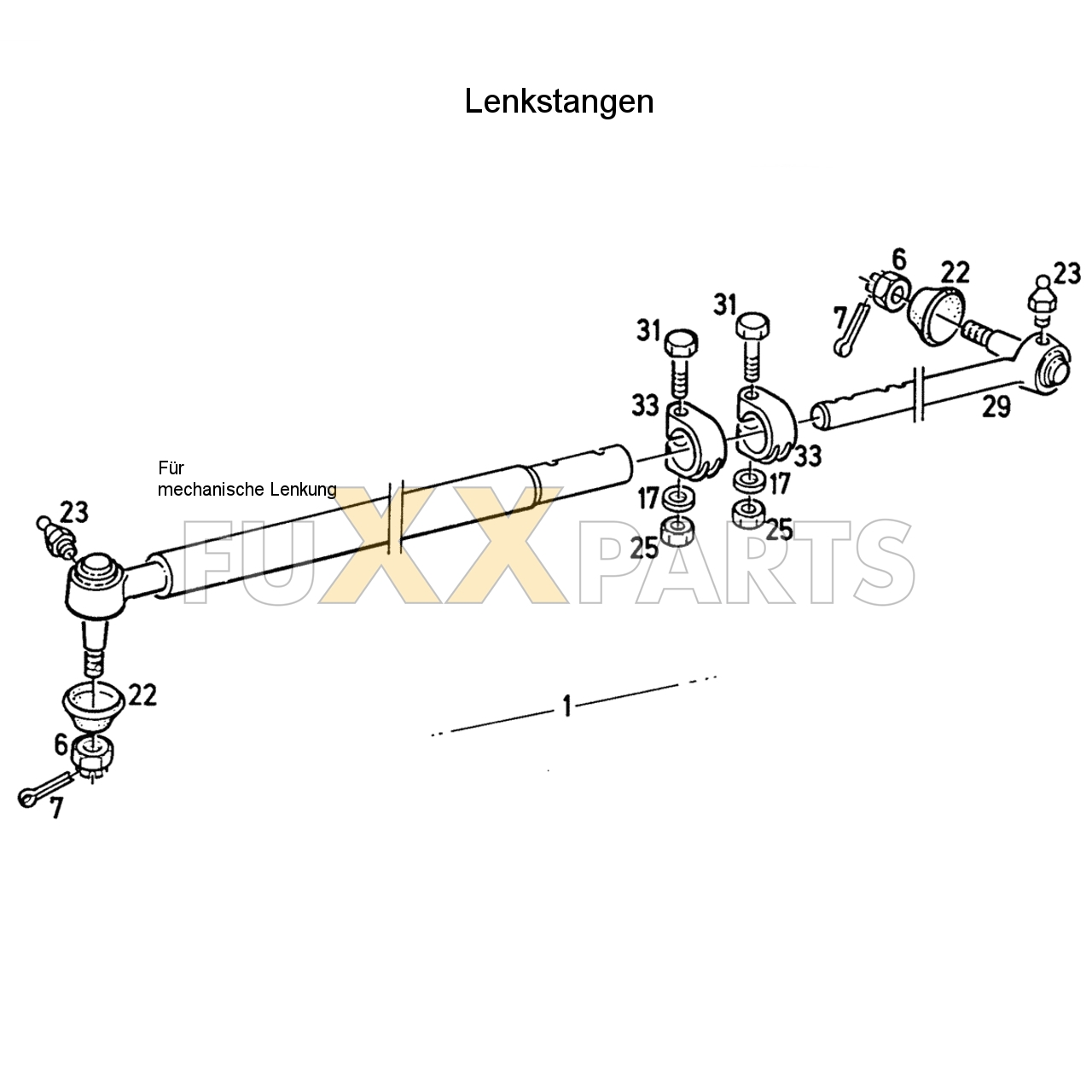 D 7207 Lenkstangen