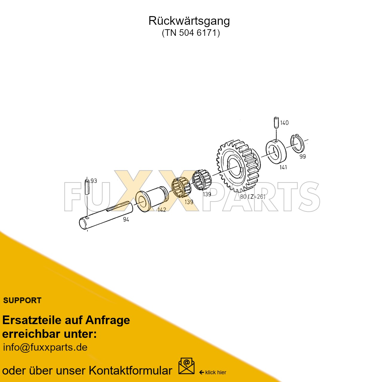 AgroXtra 4.07 Getriebewelle DualSplit 6