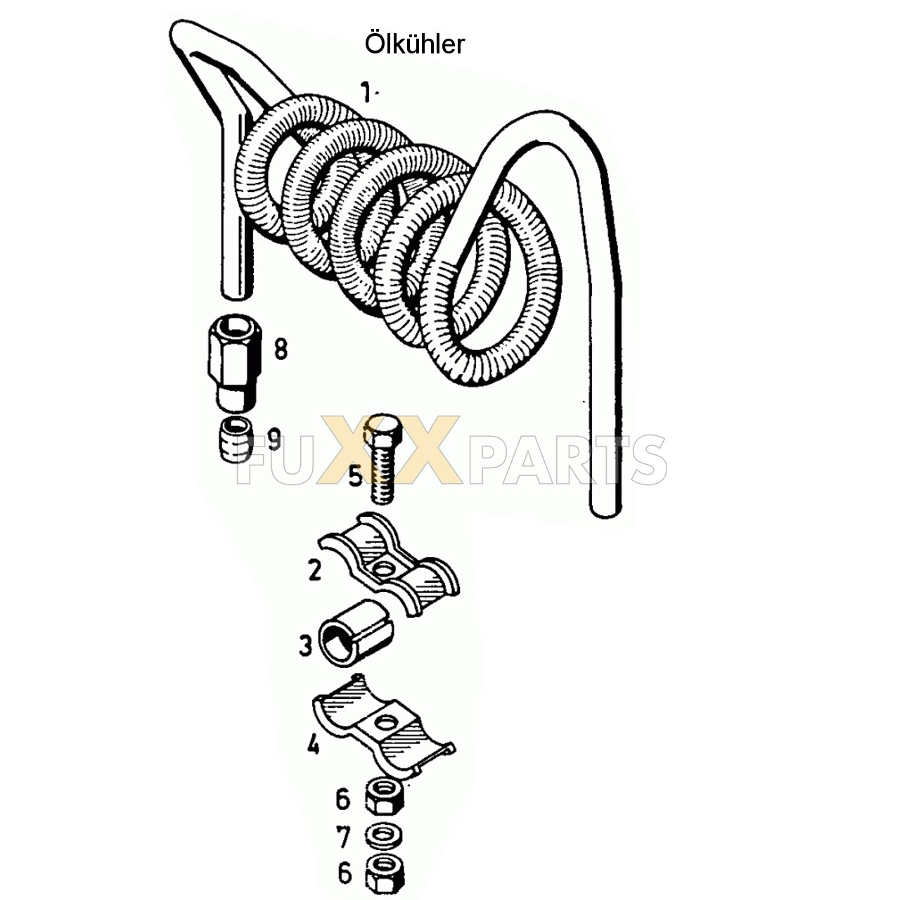 D 5206 Ölkühler