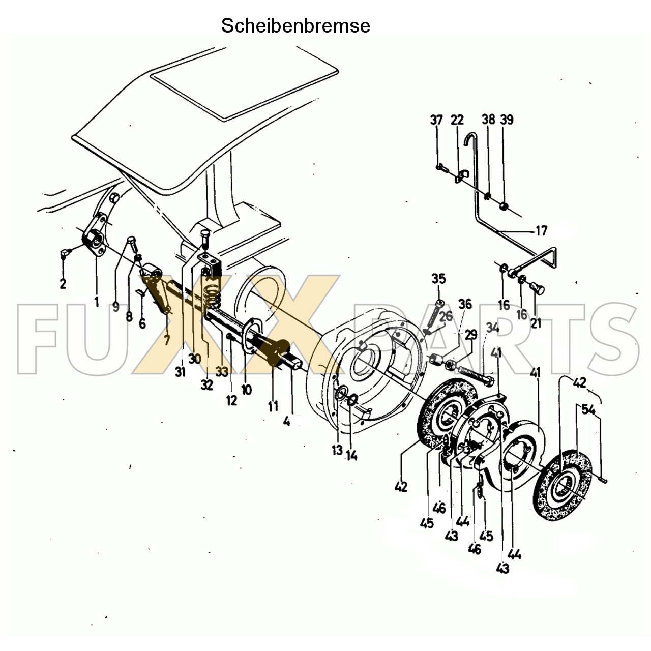 D 4006 Scheibenbremse