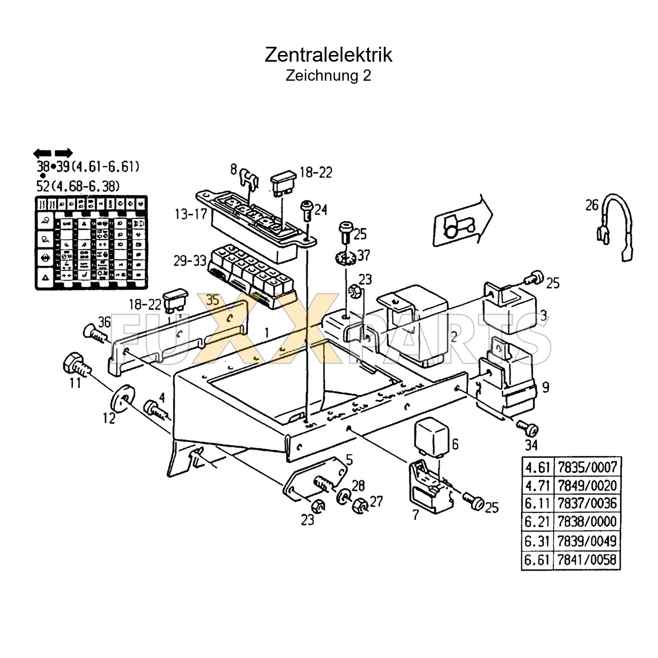 AgroStar 4.61 Zentralelektrik 2