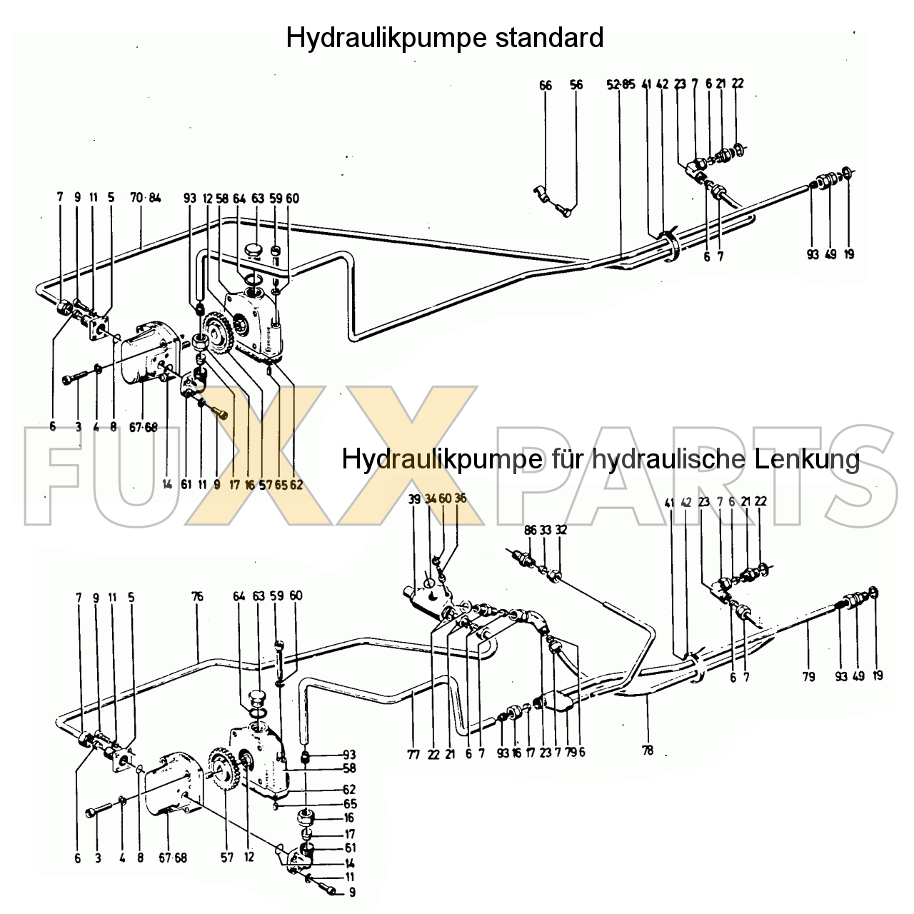 D 3006 Hydraulikpumpe