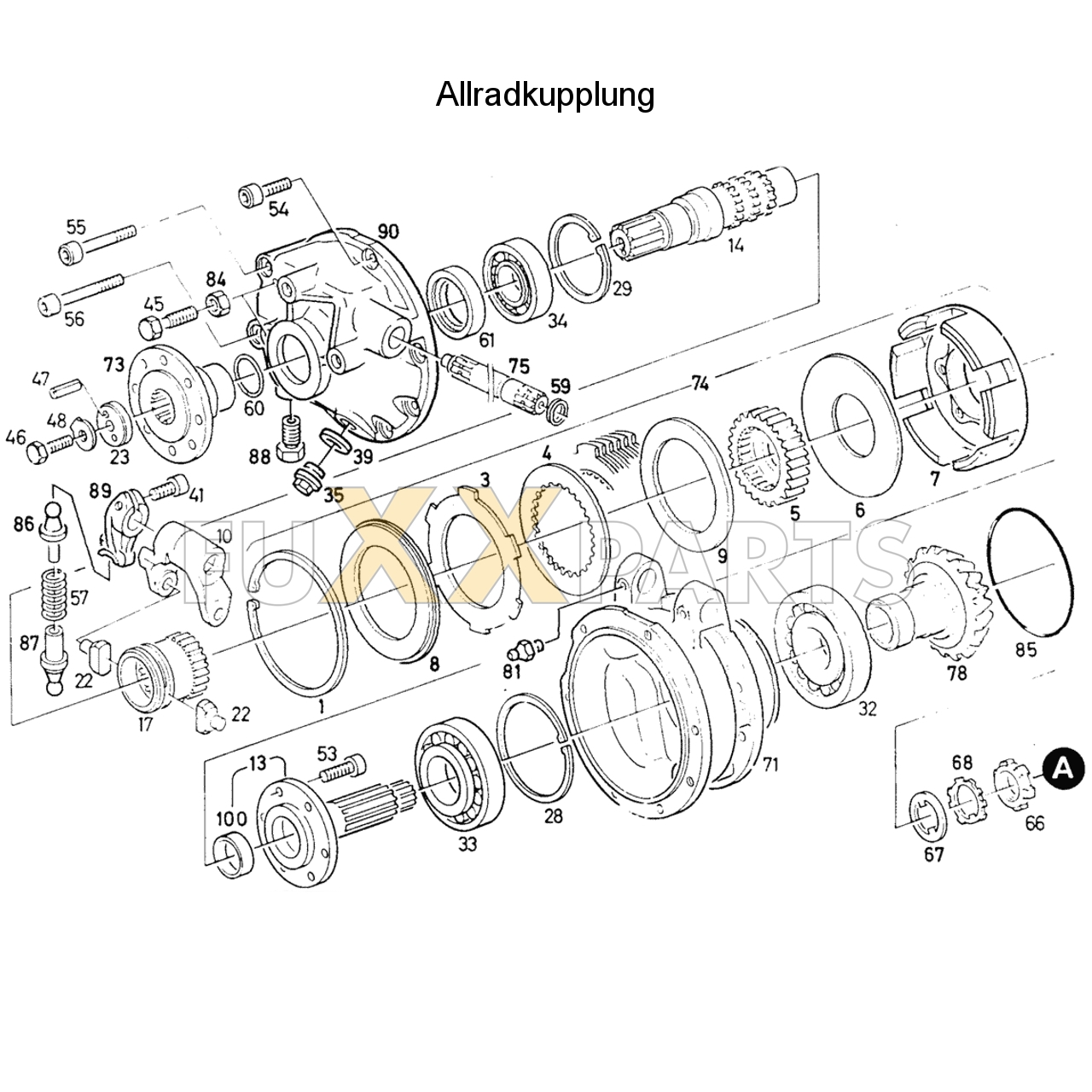 D 6007 Allradkupplung