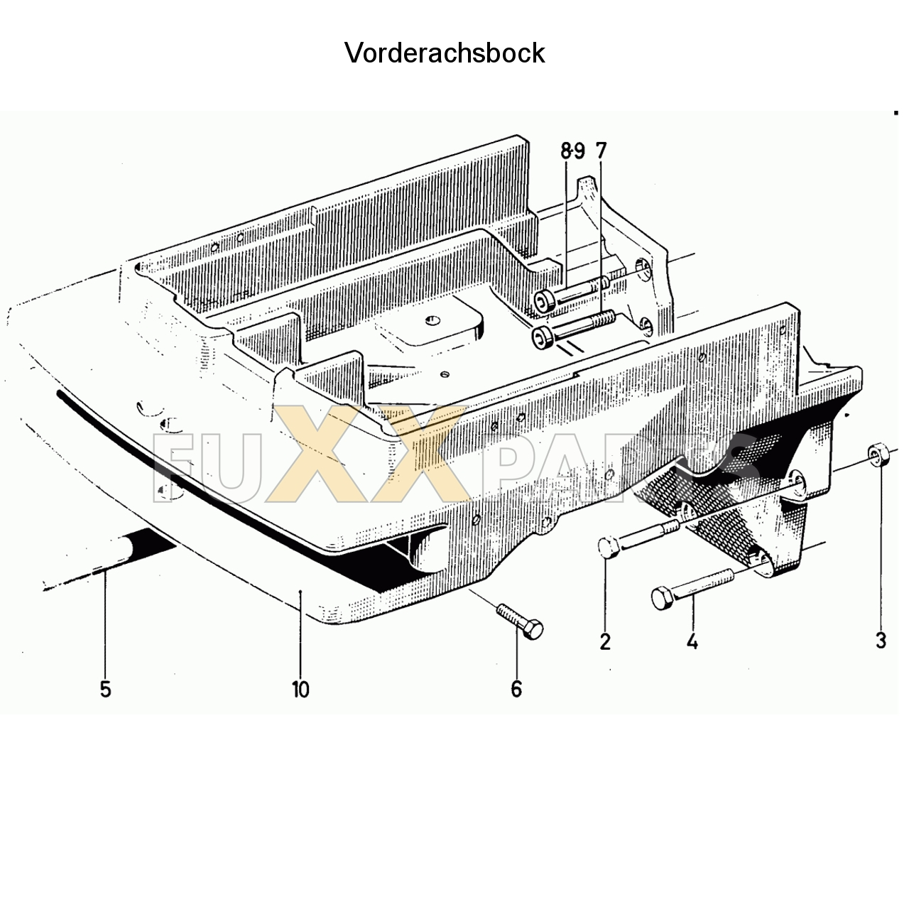 D 13006 Vorderachsbock