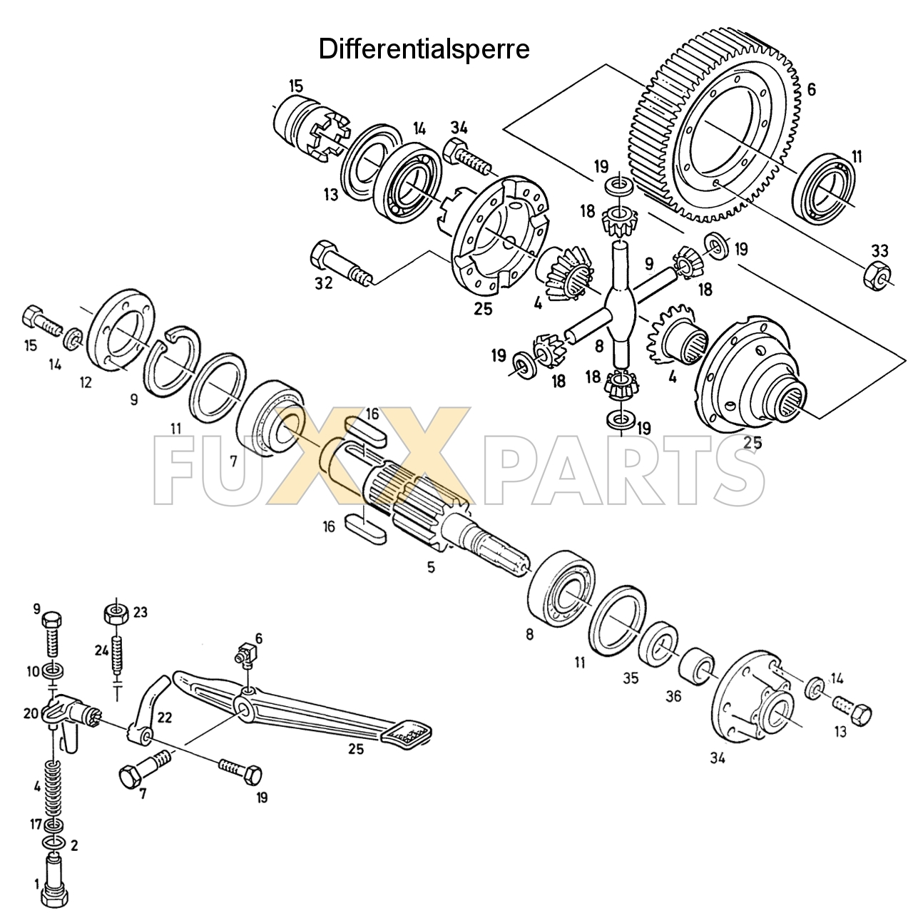 D 4007 Differentialsperre