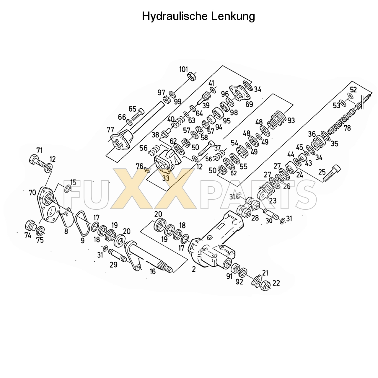 D 6206 Hydraulische Lenkung