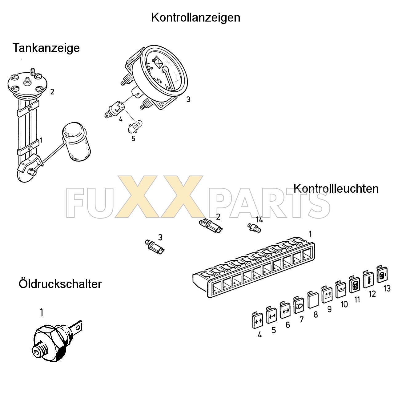 D 6207 C Kontrollanzeigen