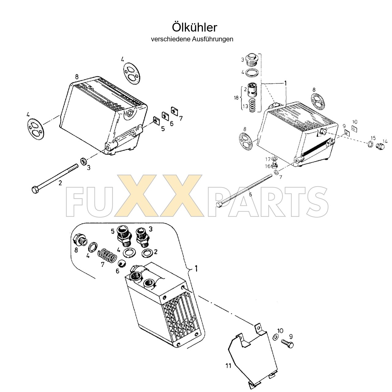 DX 160-76XX Ölkühler