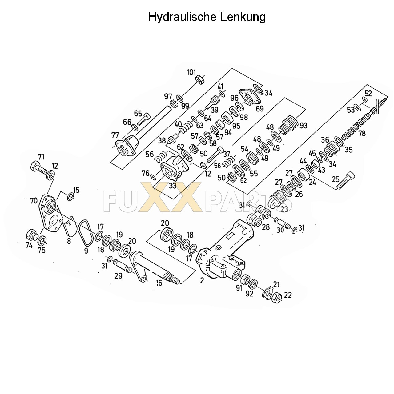 D 5206 Hydraulische Lenkung