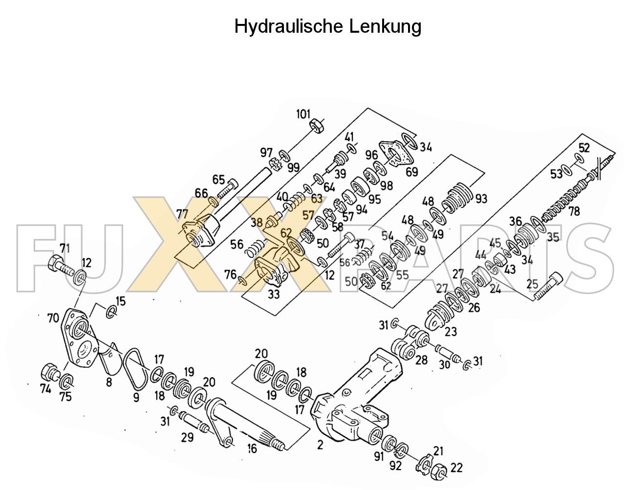 D 4006 Hydraulische Lenkung