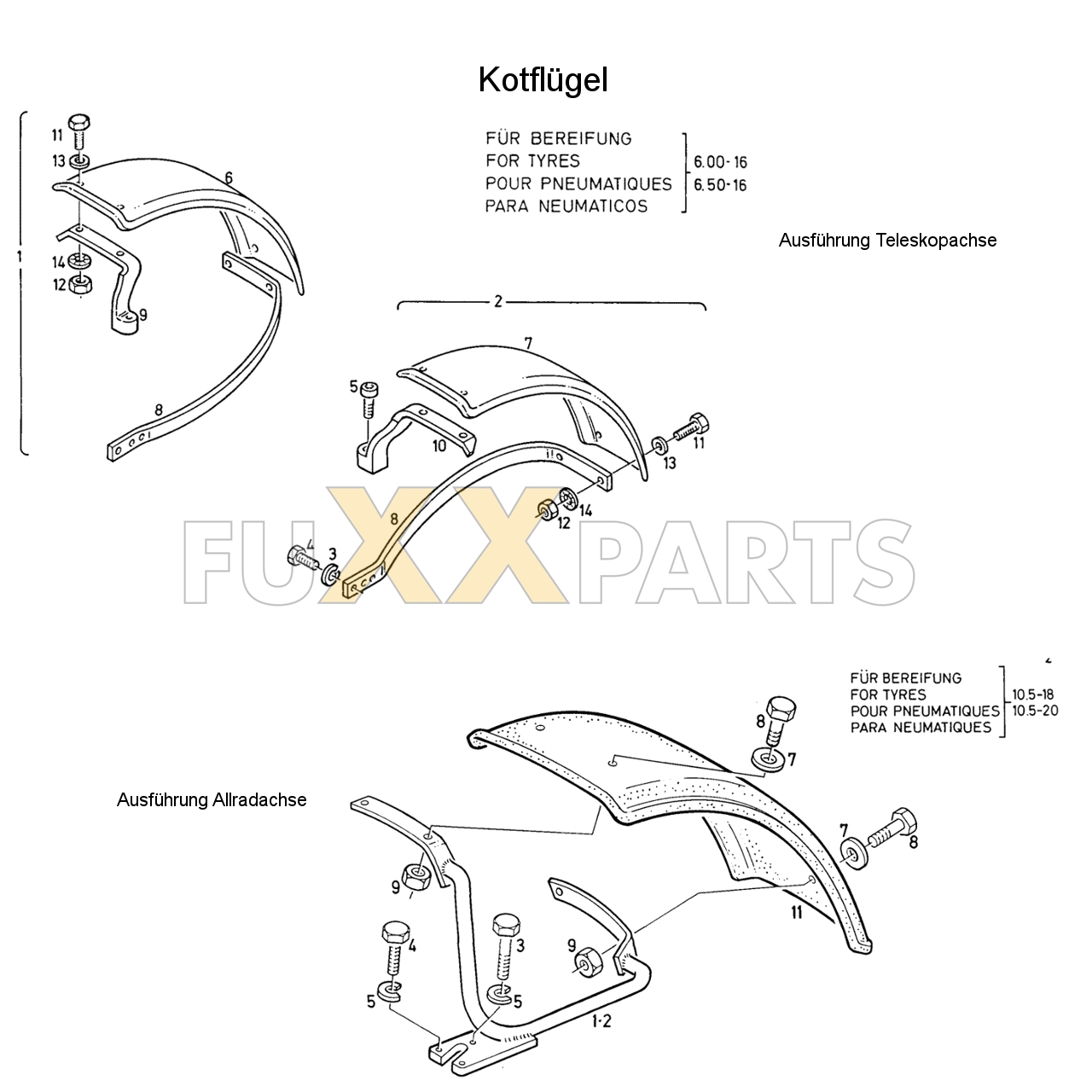 D 4807 Kotflügel