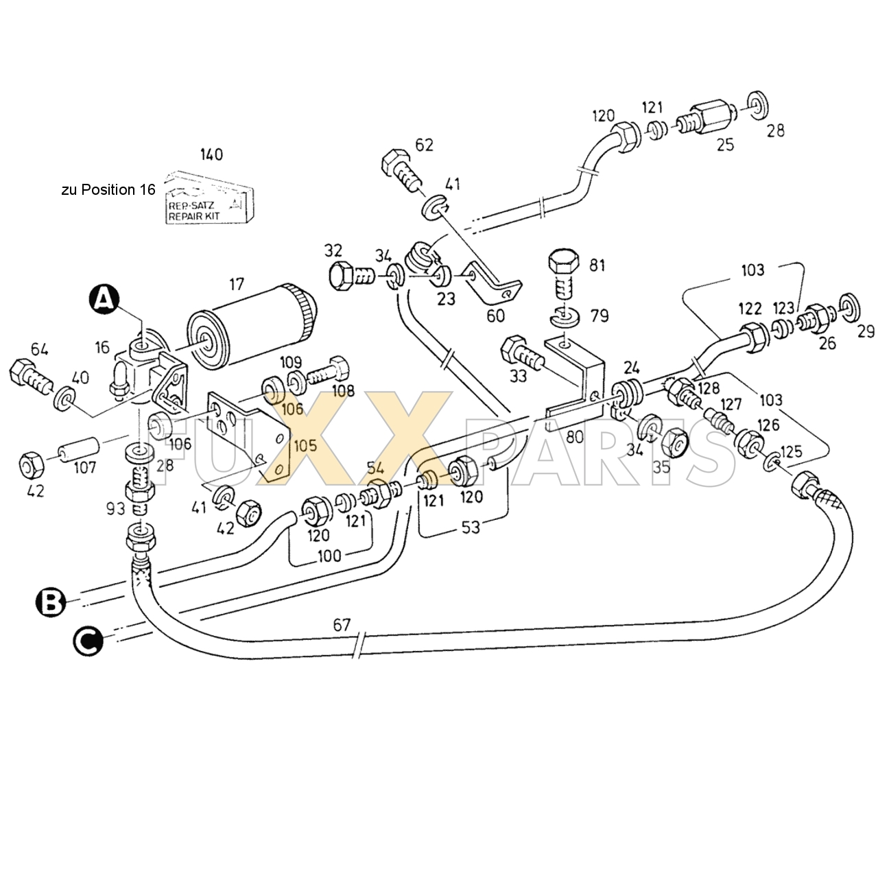 D 6007 C Hydrauliksystem 2