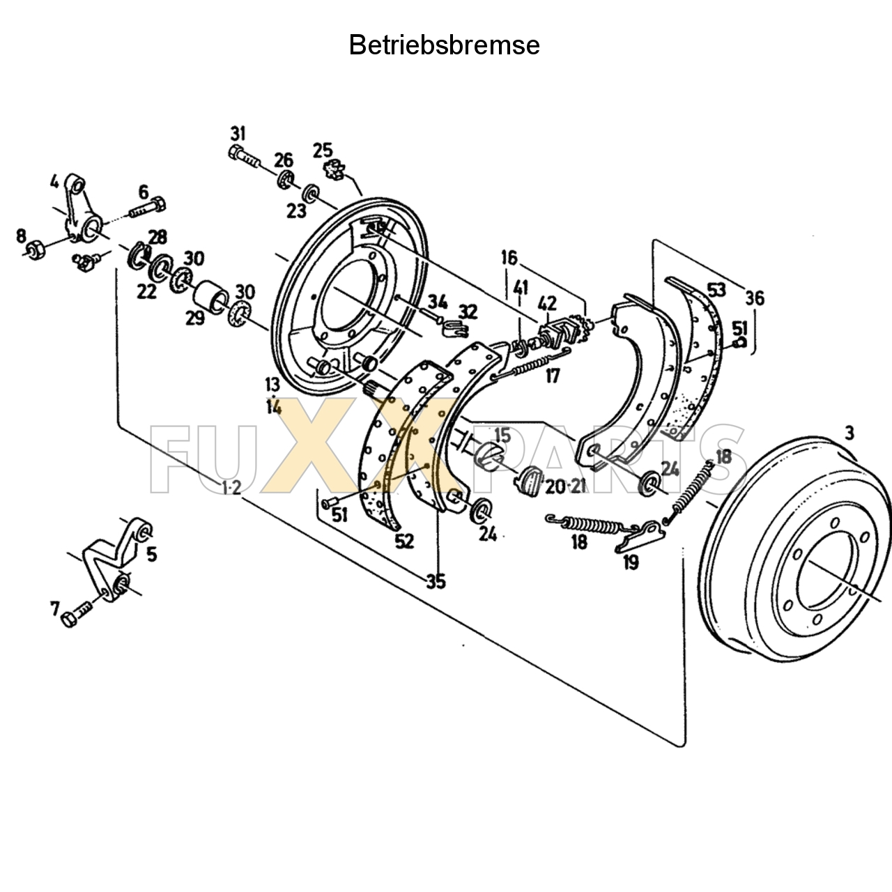 D 4507 C Betriebsbremse 1