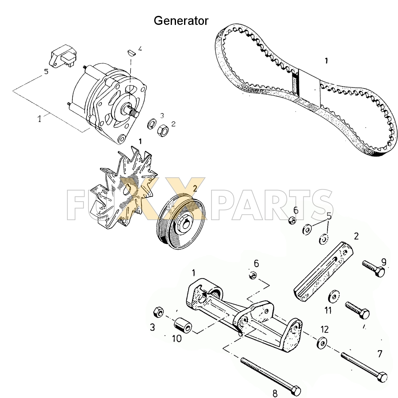 D 3607 Generator