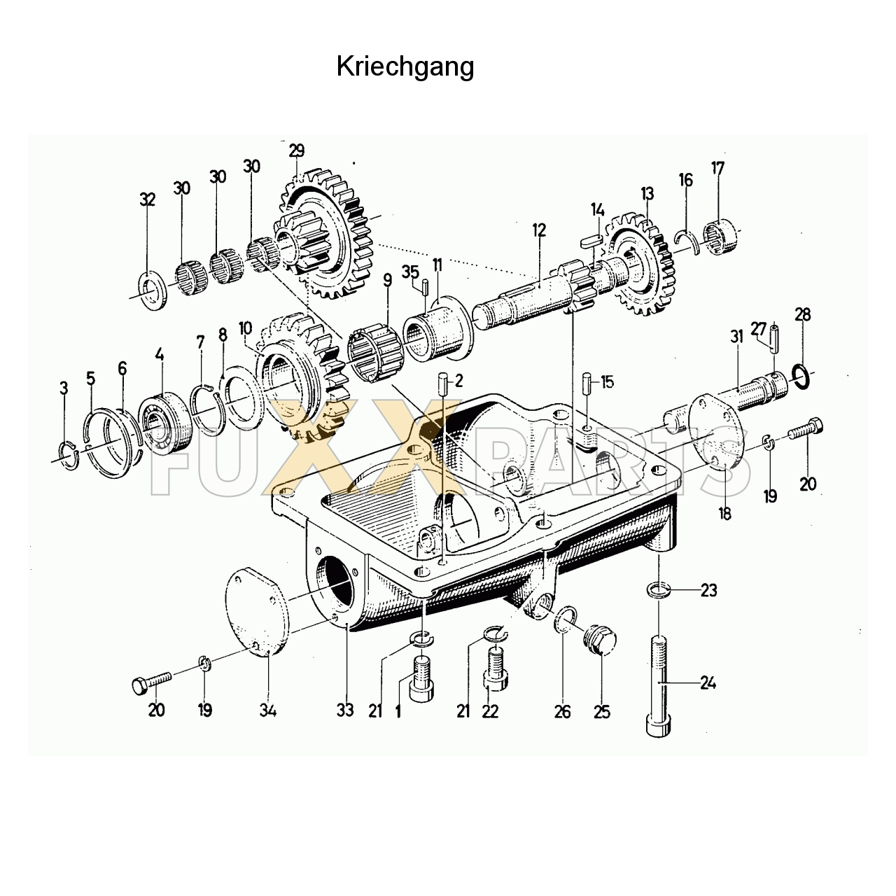 D 6206 Kriechgang