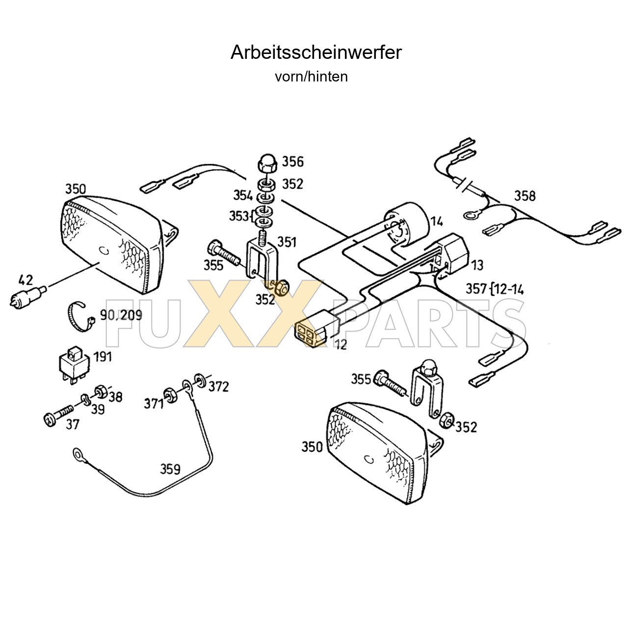 DX 4.10 Arbeitsscheinwerfer