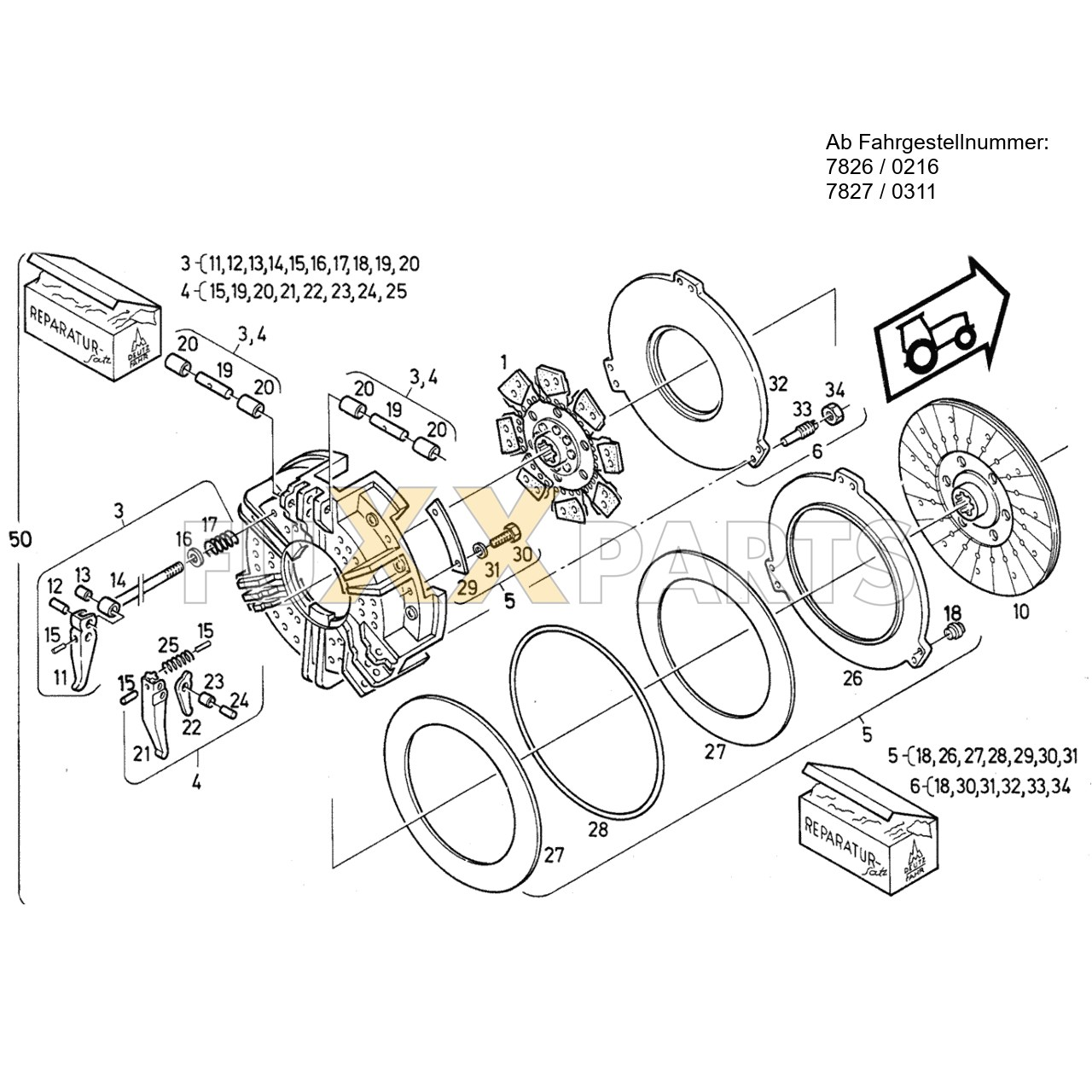 DX 120-78XX Doppelkupplung 2