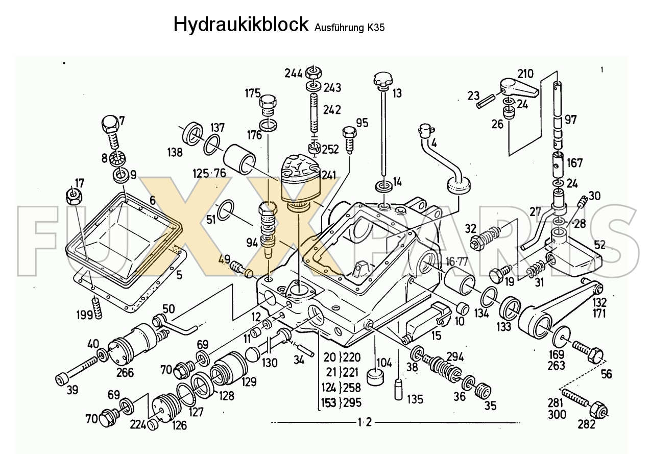 D 3006 Hydraulikblock K35