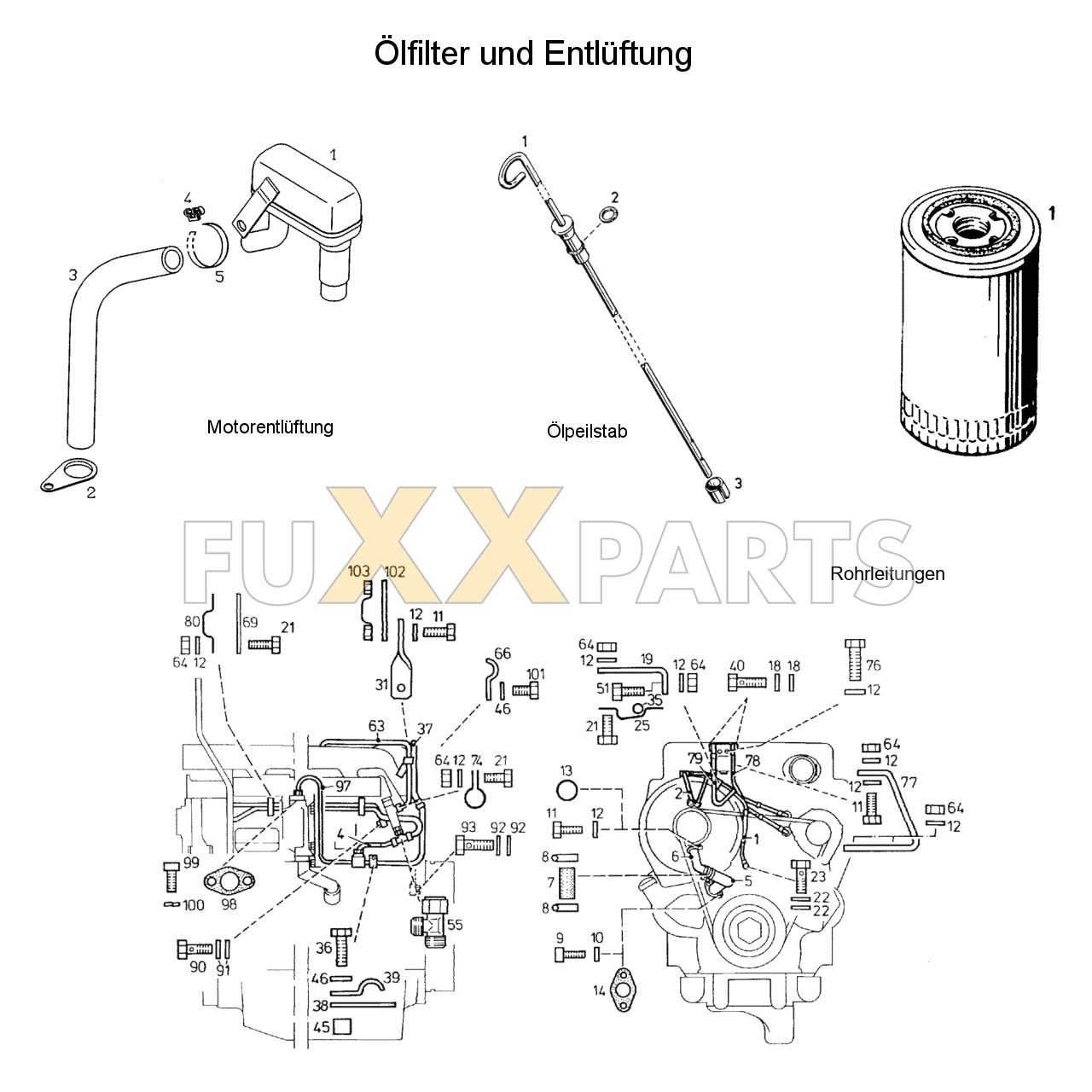 AgroXtra 4.57 Ölfilter und Entlüftung 1