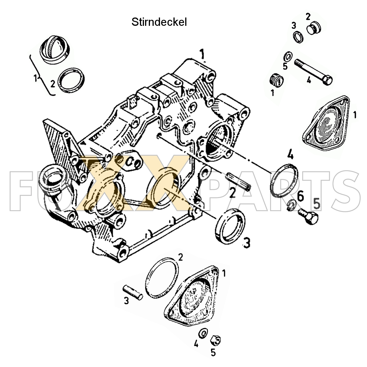 D 4006 Stirndeckel