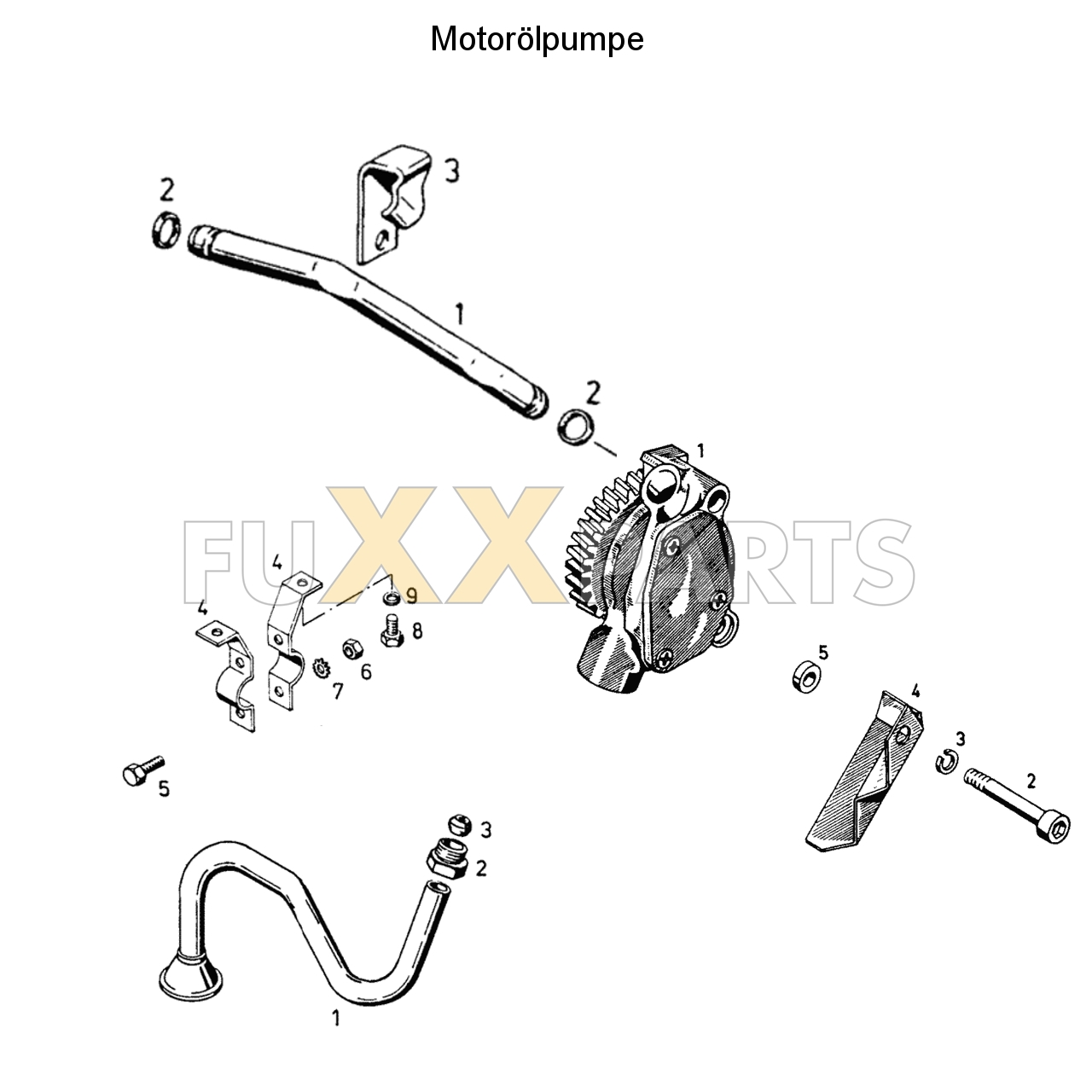 D 7807 C Motorölpumpe